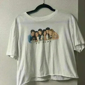 Friends crop top size large